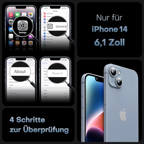 TOCOL 3 in 1 Case für Apple iPhone