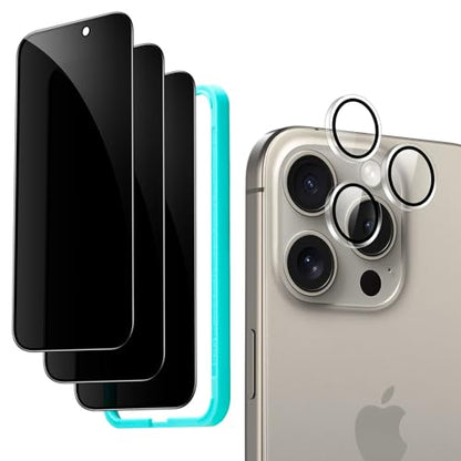 Panzerglas für Apple iPhones (3 Stk.)