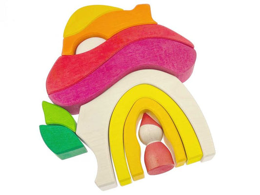 goki evolution Pilzhäuschen aus Holz