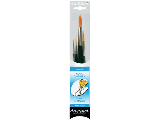 da Vinci Aquarellpinsel-Set, Nova Synthetics »Serie 4219«, 4-tlg.