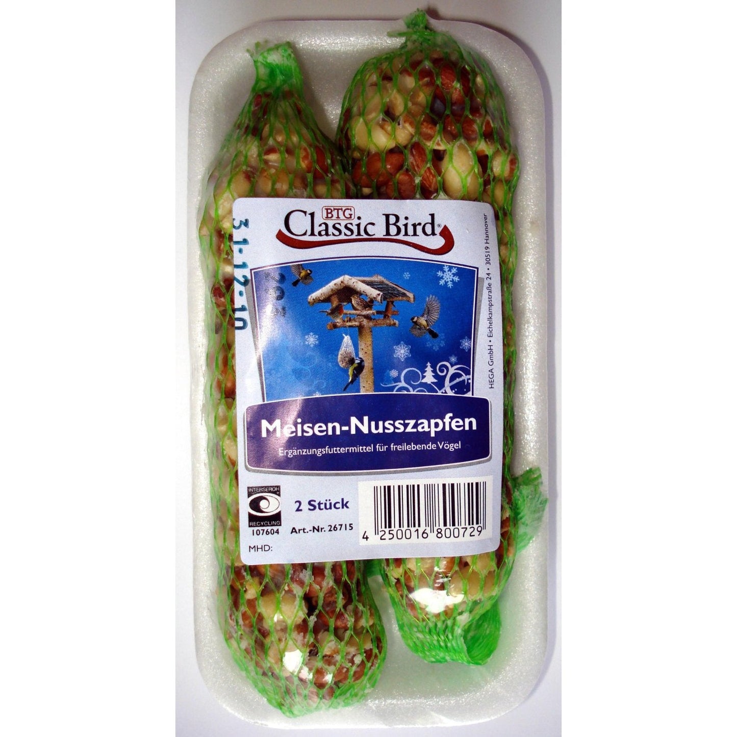 Classic Bird Meisen-Nußzapfen