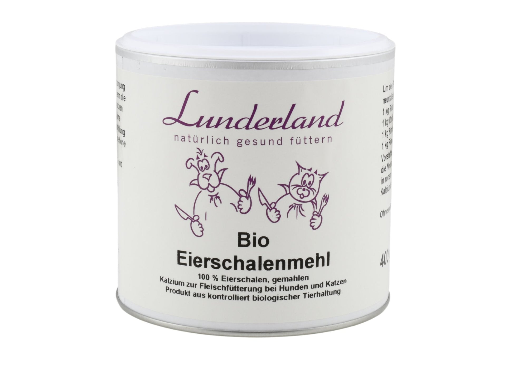 Lunderland Bio-Eierschalenmehl