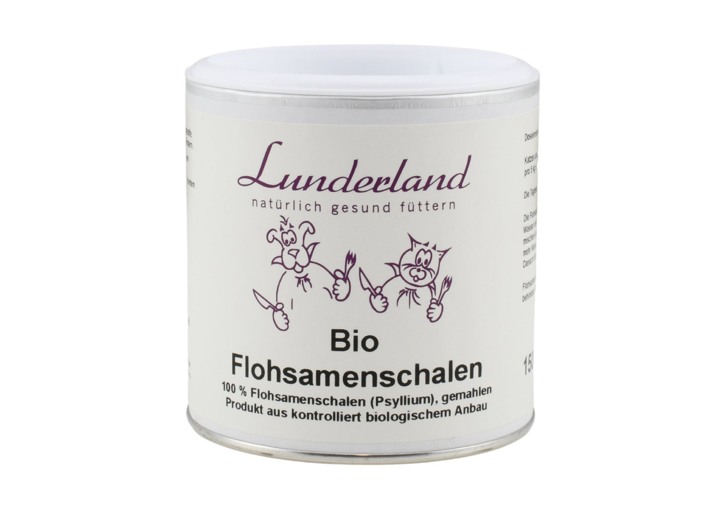 Lunderland Bio-Flohsamenschalen