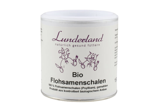 Lunderland Bio-Flohsamenschalen