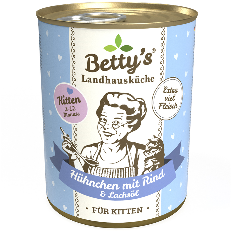 Betty's Landhausküche Cat Kitten 6x400g
