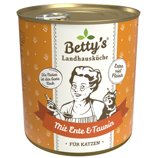 Betty's Landhausküche Cat - Dosen 6x800g