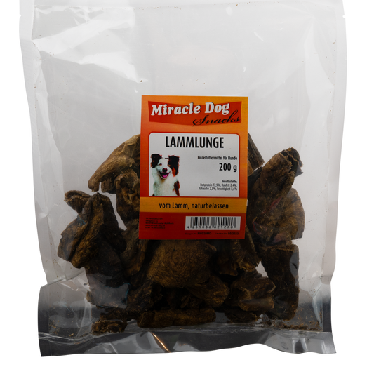 Miracle Dog Lammlunge 200g - 14er Pack