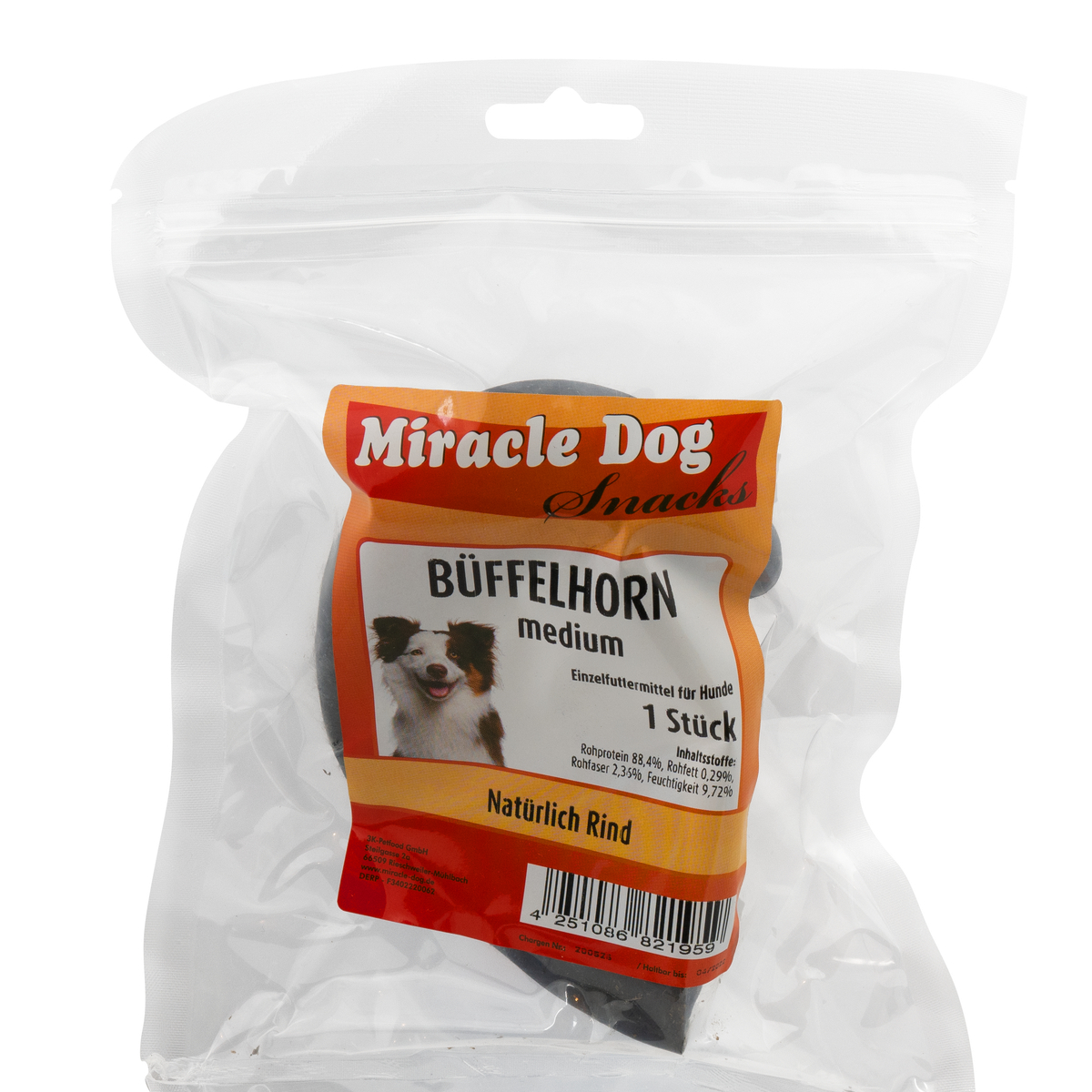 Miracle Dog Büffelhorn MEDI 10 Stück