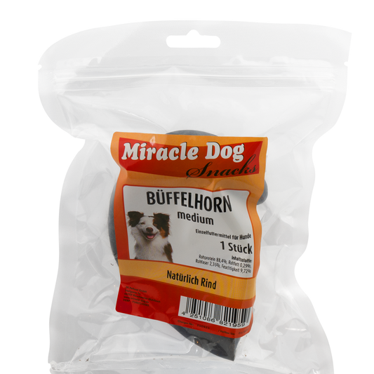 Miracle Dog Büffelhorn MEDI 10 Stück