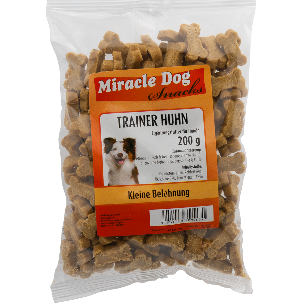 Miracle Dog Trainer Huhn 200g - 18er Pack