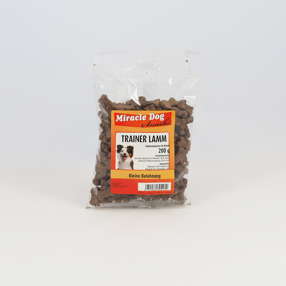 Miracle Dog Trainer Lamm 18 x 200g