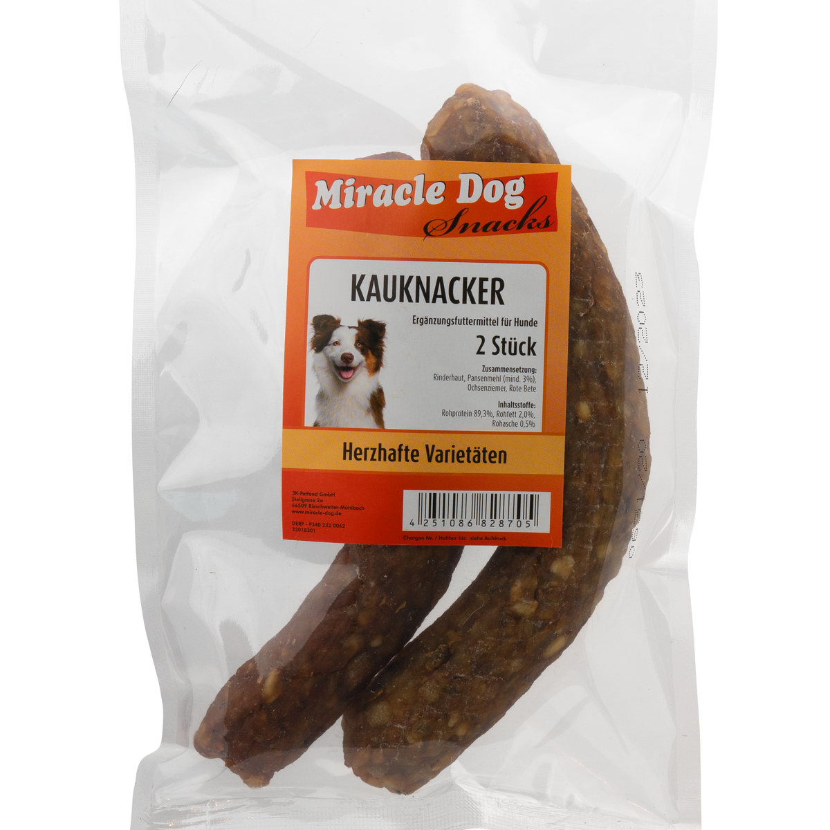 Miracle Dog Kauknacker Rote Beete 2 Stück - 16er Pack