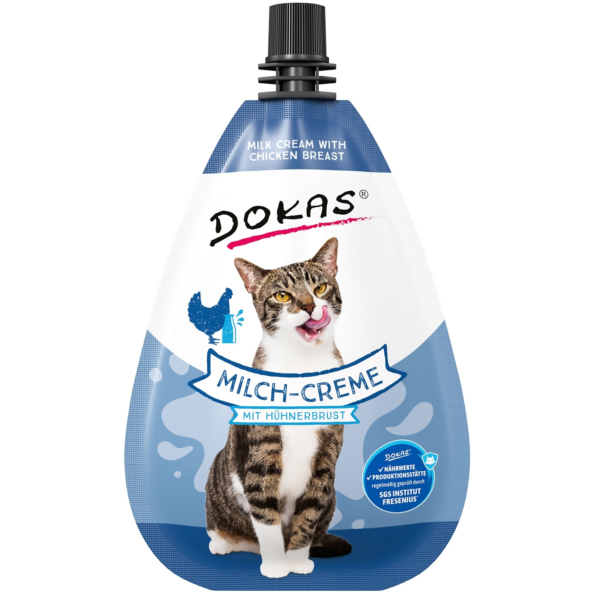 Dokas Cat Milch-Creme mit Hühnerbrust