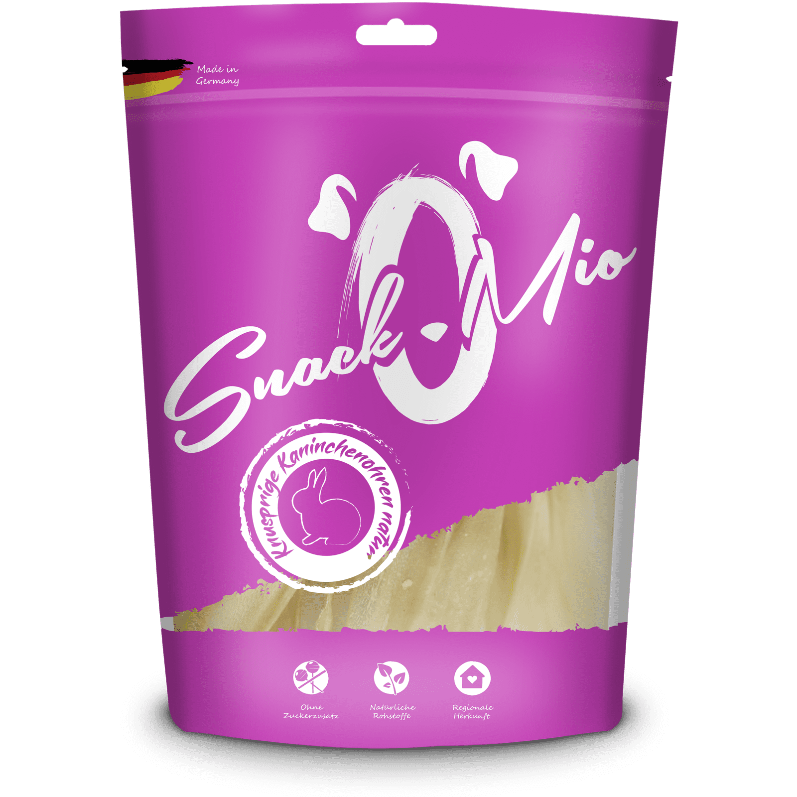 SnackOMio Kaninchenohren natur