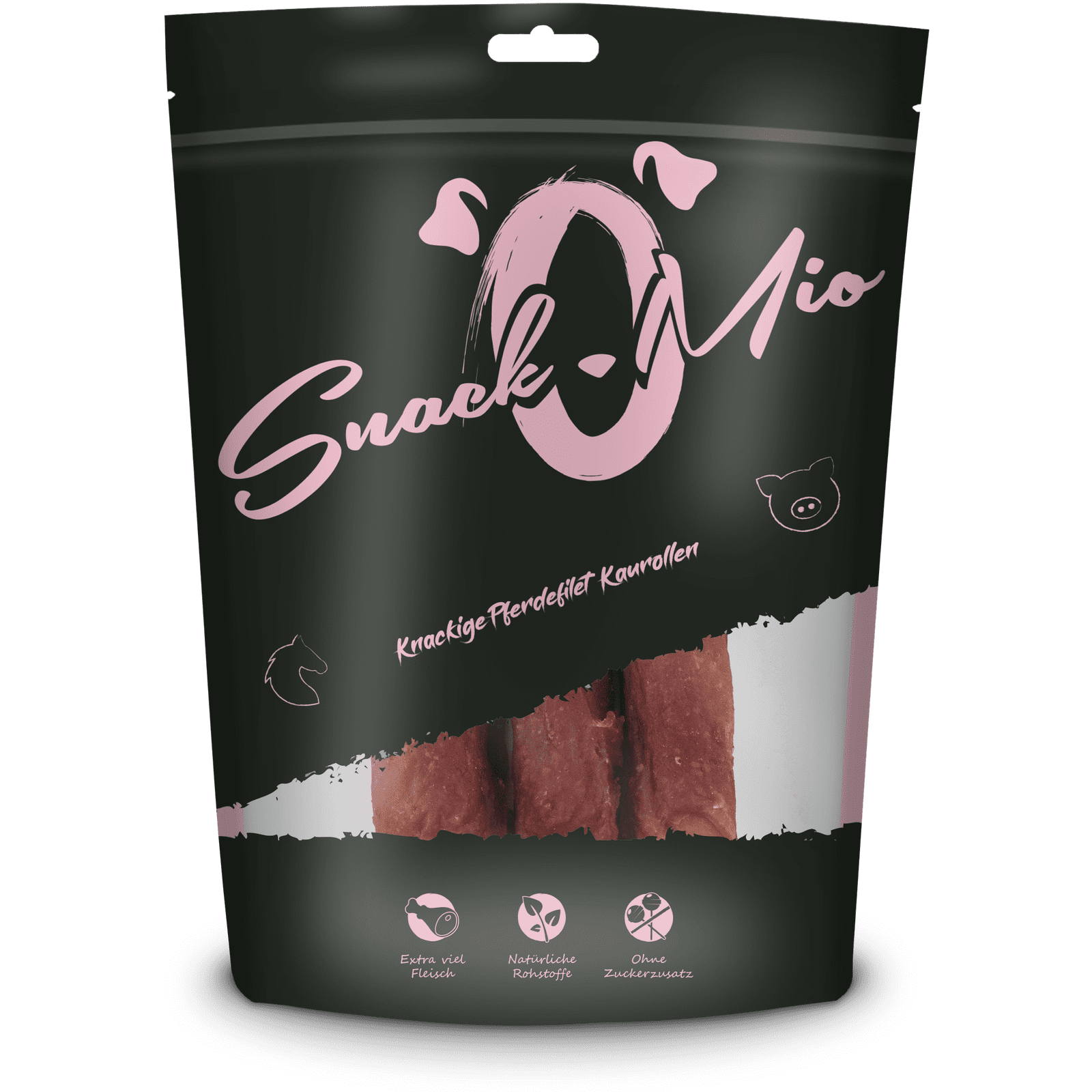 SnackOMio Pferde Kaurolle 3er