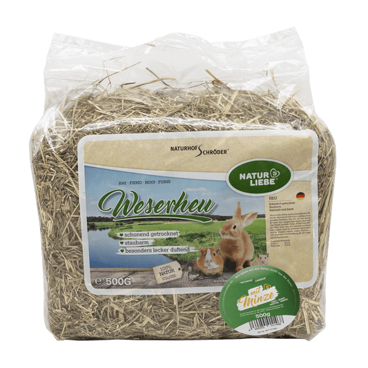 Weserheu Minze locker gestopft 500g