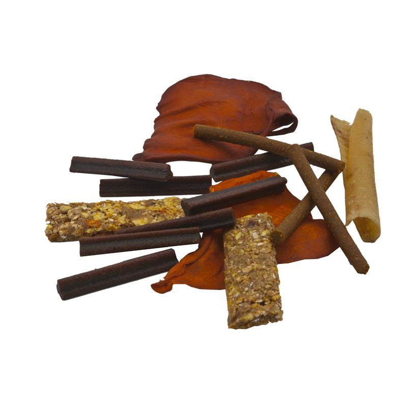 Classic Dog Snack Buntes Kauvergnügen im Eimer