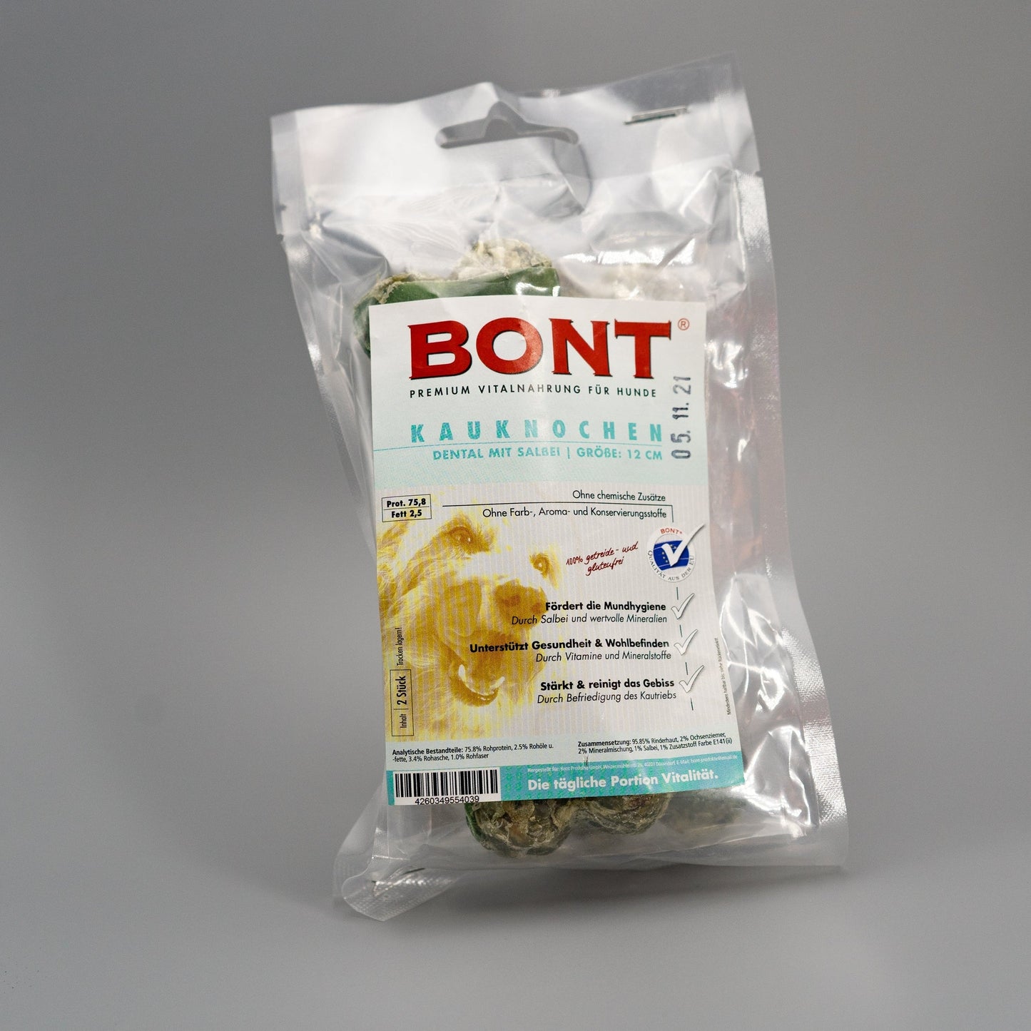 Bont Kauknochen Dental 12cm
