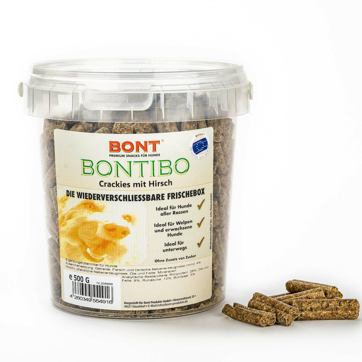 Bontibo Crackies Vitaminen + Mineralien 500g