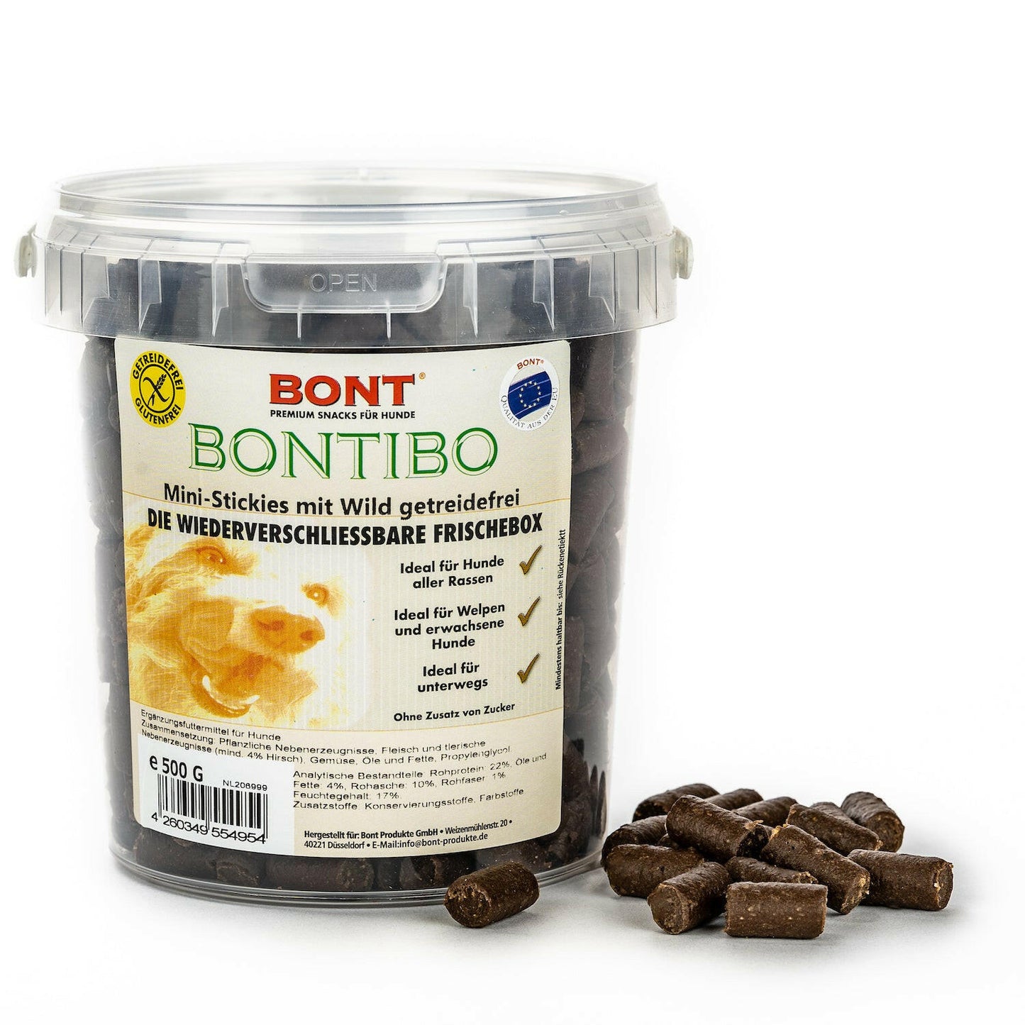 Bontibo Mini-Stickies getreidefrei 500g