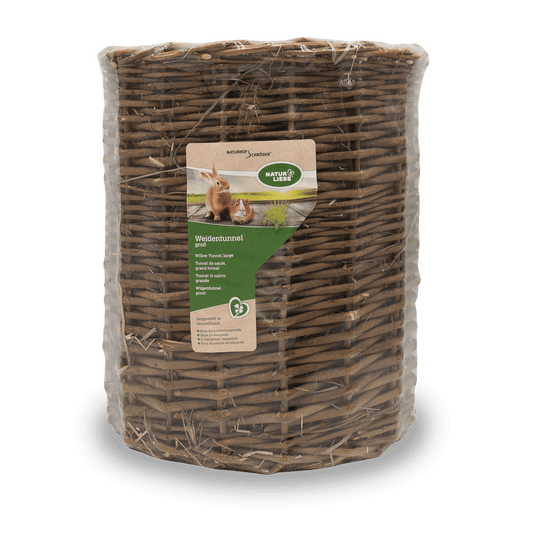 Weidentunnel groß Heu gestopft
