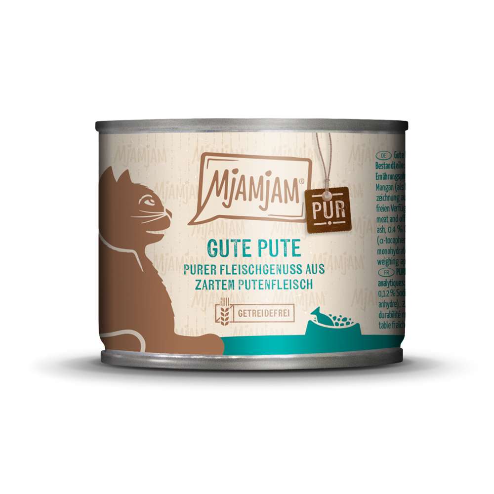 MjAMjAM Cat - Purer Fleischgenuss Dose 6x200g