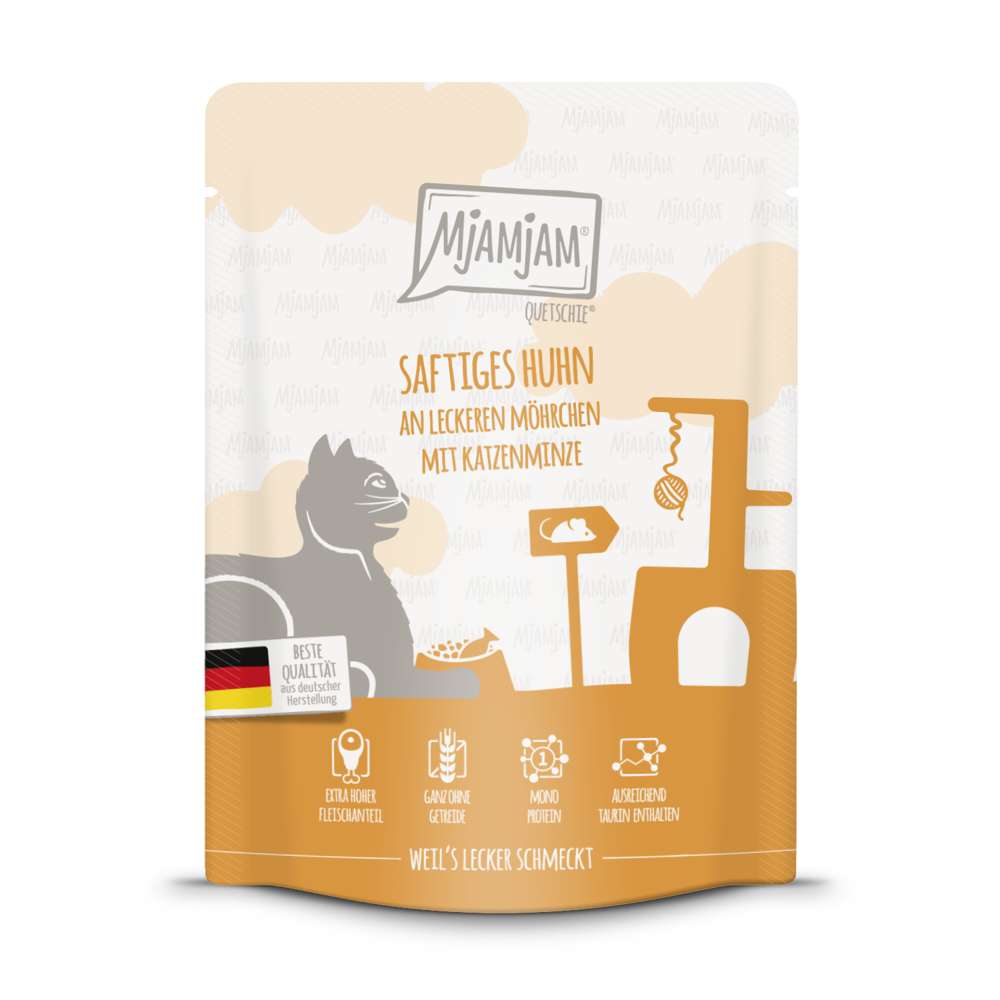 MjAMjAM Cat - Leckere Mahlzeiten Pouchbeutel 6x300g
