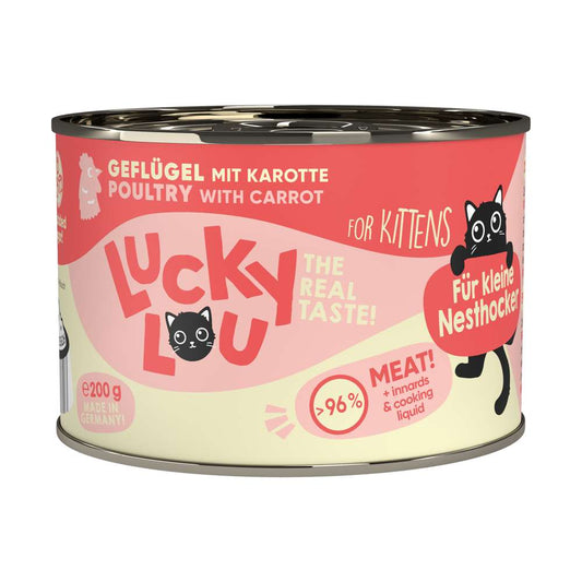 LuckyLou Cat - Life Stage Kitten Dose 6x200g