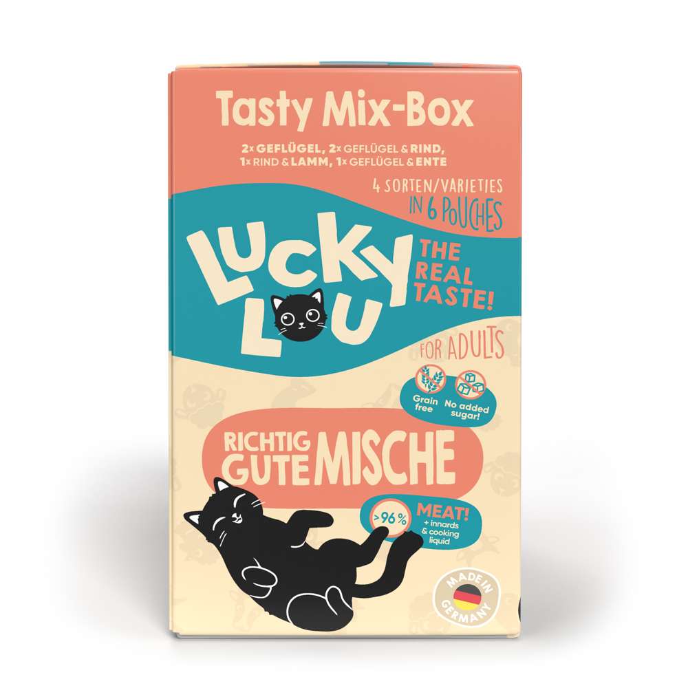 LuckyLou Cat - Life Stage Multipack 6x125g