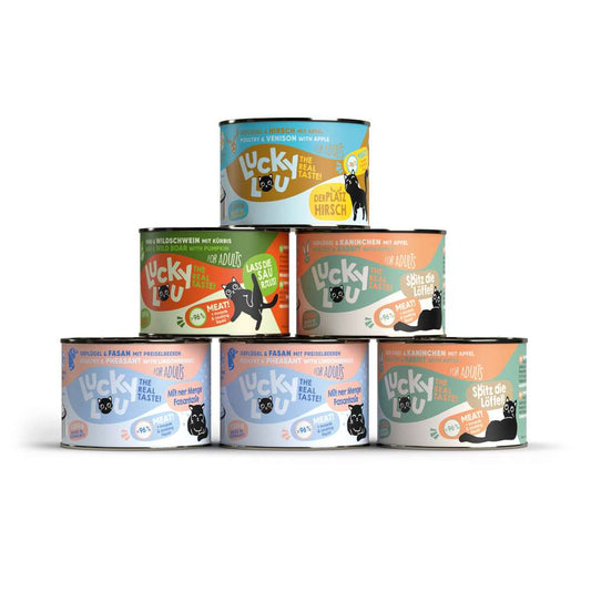 LuckyLou Cat - Life Stage Multipack 6x200g