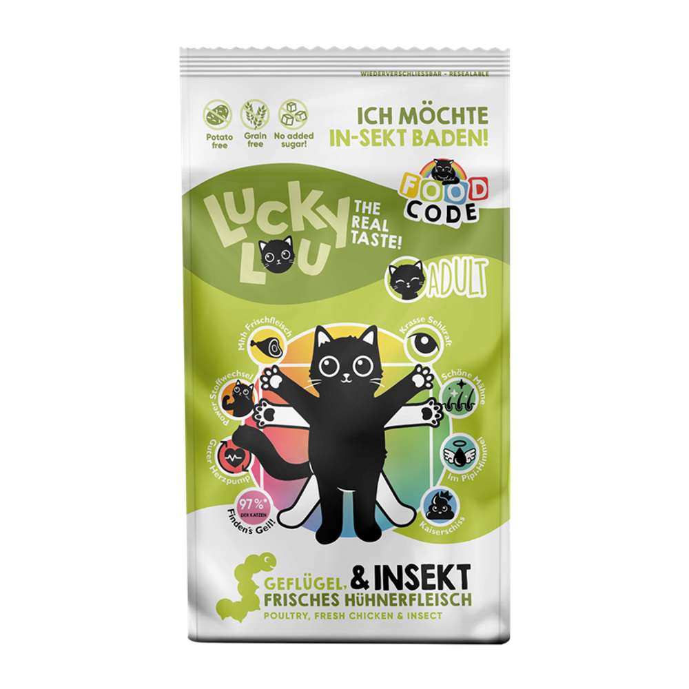 LuckyLou Cat - Geflügel & Insekten