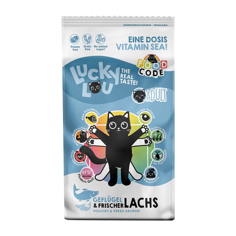 LuckyLou Cat - Geflügel & Lachs