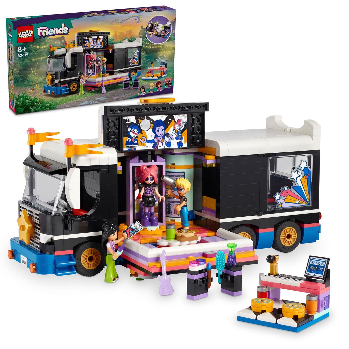 LEGO® Friends 42619 Popstar-Tourbus