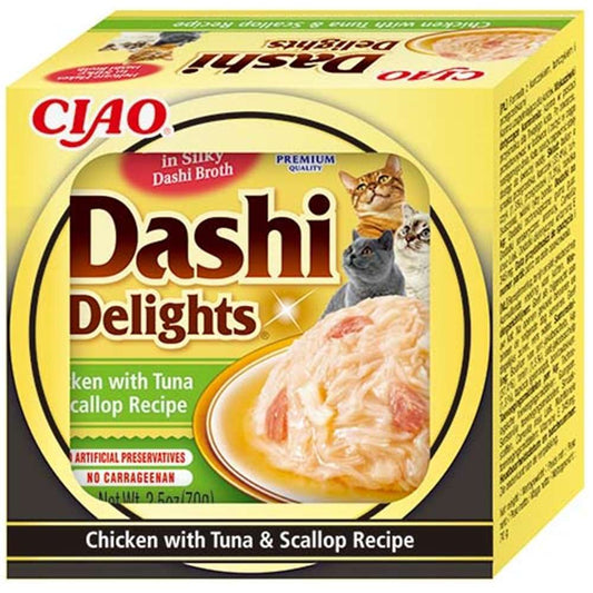 Inaba Cat Dashi Delights Schale 6x70g
