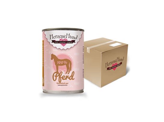 Herzenshund Reinfleisch 12x400g