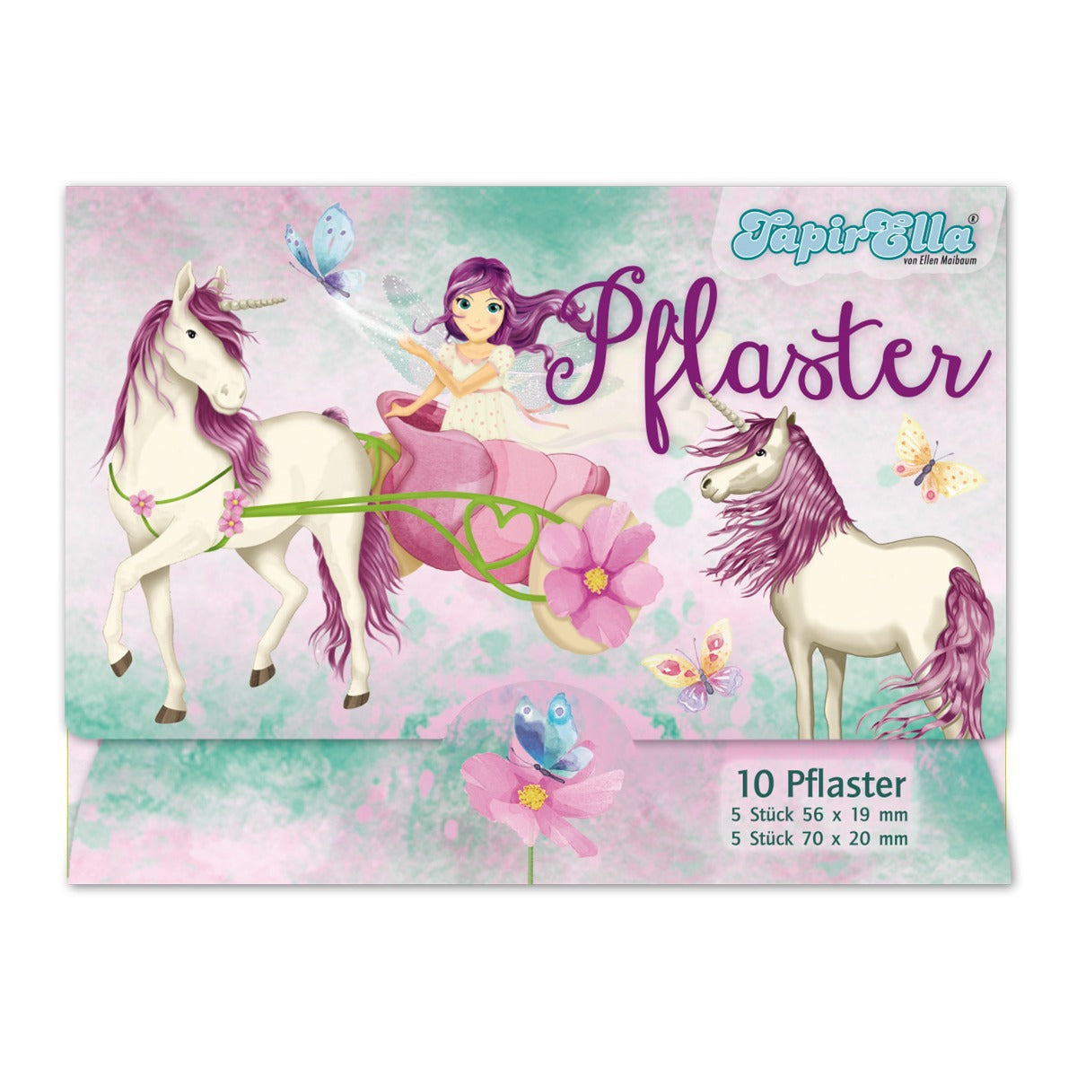Pflasterbriefchen Elfe mit Einhorn