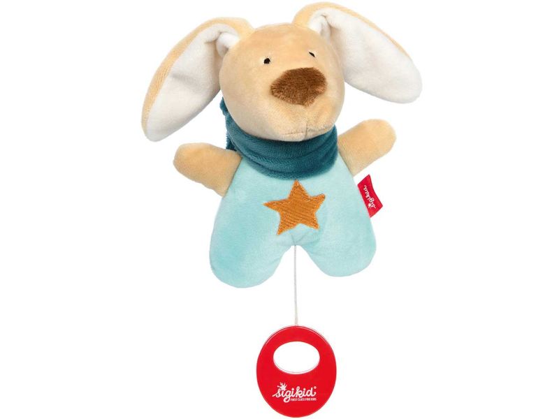 sigikid Mini-Spieluhr Hase Kinderbunt