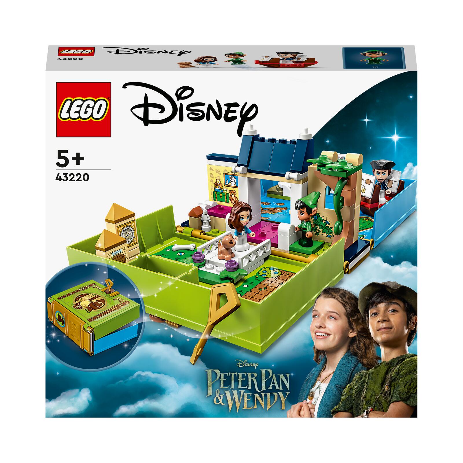 LEGO® Disney 43220 Peter Pan & Wendy - Märchenbuch-Abenteuer