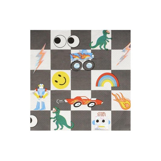 Toybox Icon Servietten gross