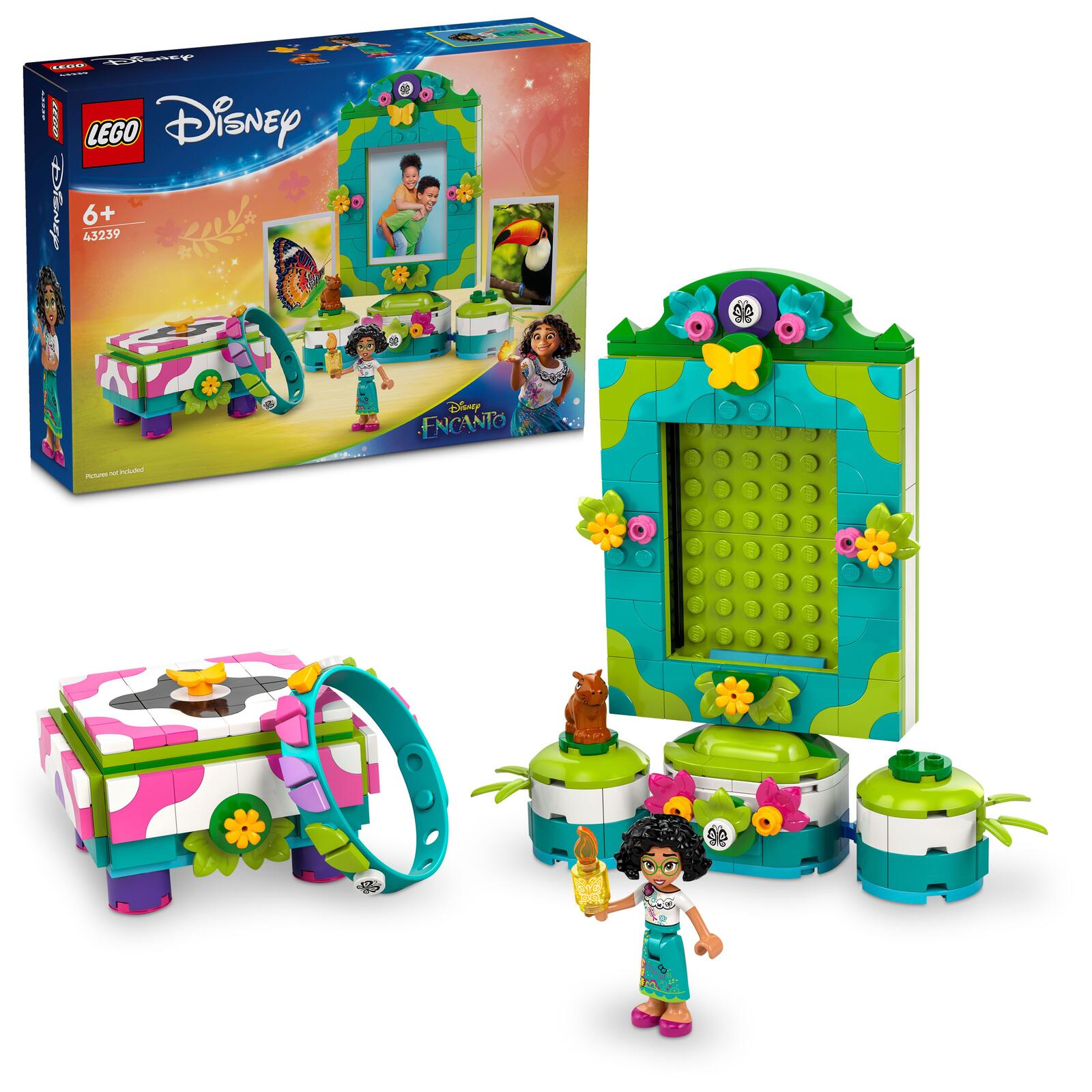 LEGO® Disney 43239 Princess Mirabels Fotorahmen und Schmuckkassette