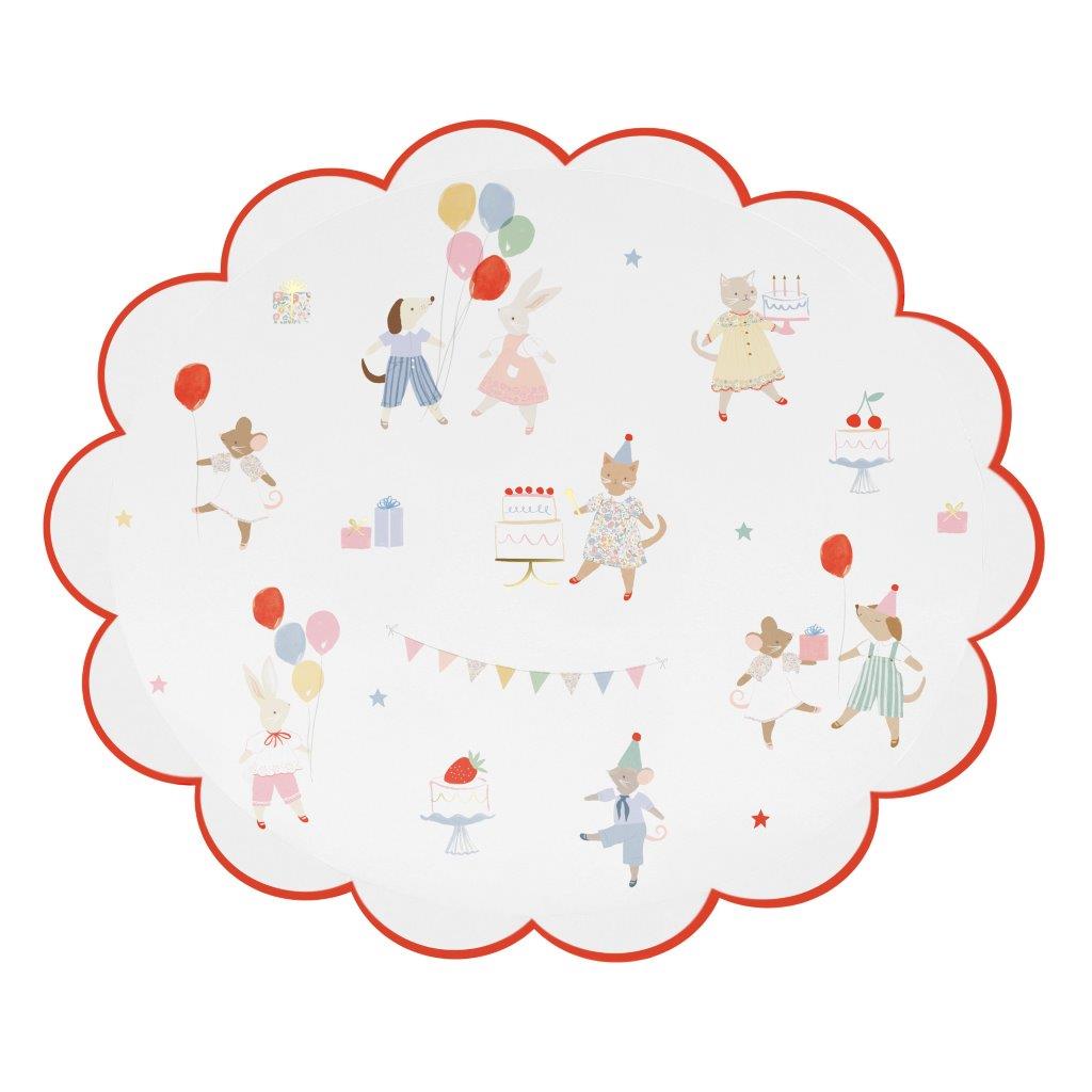 Animal Friends Pappteller gross