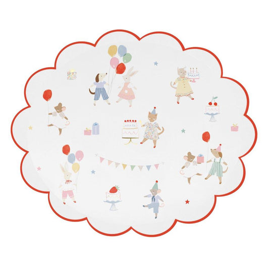 Animal Friends Pappteller gross