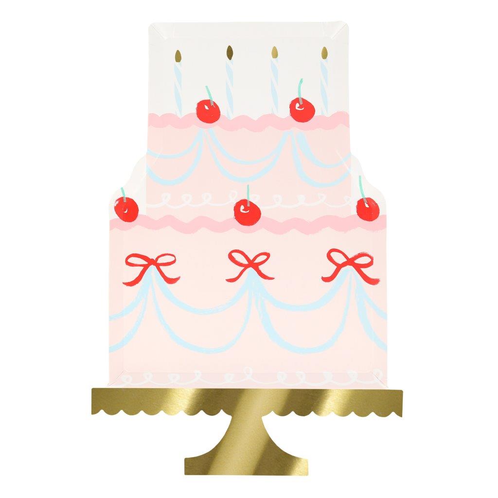 Fancy Cake Pappteller