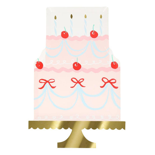 Fancy Cake Pappteller