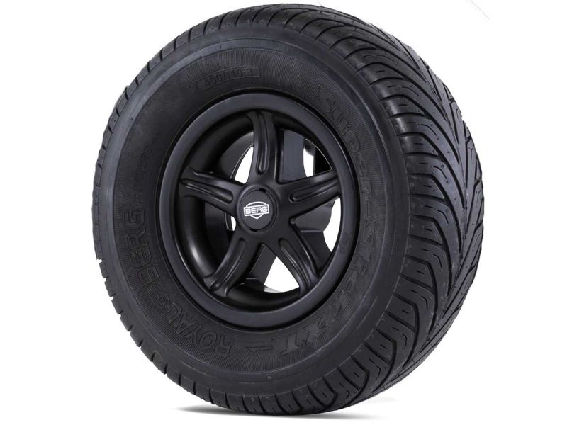 BERG Rad 400/140-8 Slick links für Race GTS, schwarz