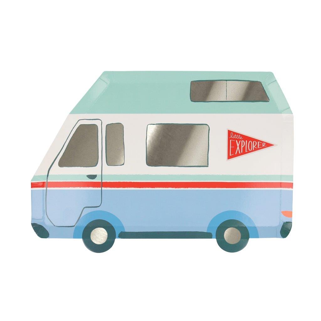 Camping Adventure Camper Van Pappteller
