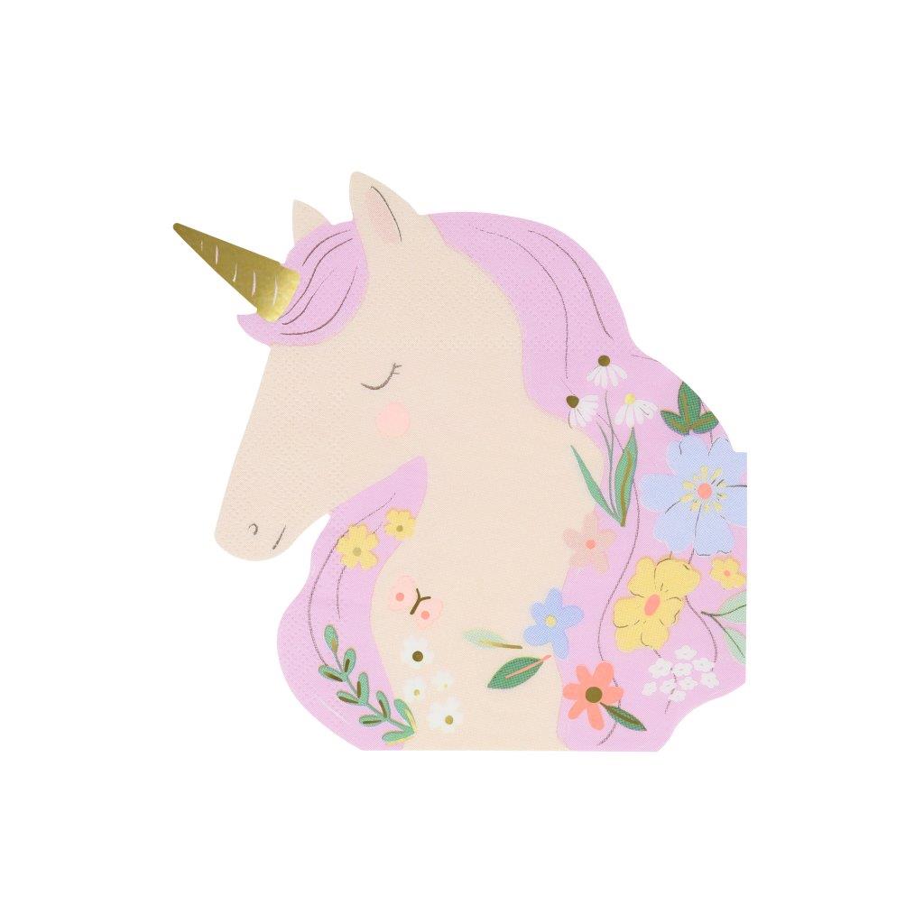 Magical Unicorns Shaped Servietten