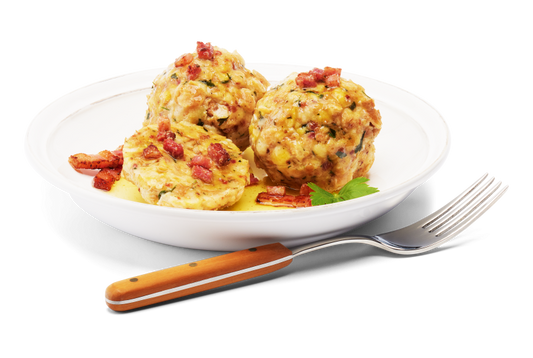 Speck Knödel frisch