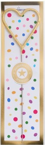 Wunderkerze Konfetti Herz