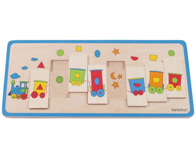 beleduc Legepuzzle »Formenzug«